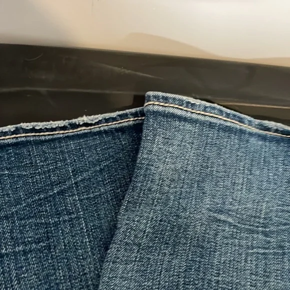 COPY - Rock Revival women’s boot cut jeans with flap pockets and white logo. - Picture 2 of 5